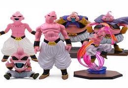 6 Style 1244cm ZERO Majin Buu PVC Action Figures DBZ Super Saiyan Figure PVC Collectible Model Toys 201202332r8820371