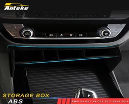 For BMW X3 G01 X4 G02 2017 2018 2019 Car Styling Centre Console Storage Barrel Organising Box Organiser Case Interior Accessory1804181207