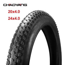 ChaoYang Bicycle Tyre 20x4.0 24x4.0 ATV beach bike city fat tyres snow bike Tyres ultralight wire bead 20/24inch