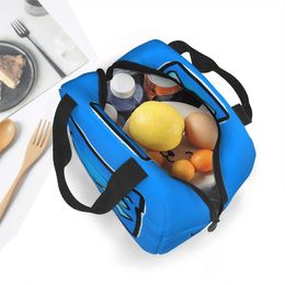 Geometry Cube Gaming Dash Insulated Lunch Bags High Capacity Lunch Container Cooler Bag Tote Lunch Box Work Travel Men Women
