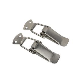 Stainless steel duck bill clasp with hole duck bill lock spring box lock high quality long service life Factory direct sales Material 304,201