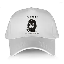 Ball Caps Cartoon Cap Breathable Summer Hats For Men Viva Programming Funny Design Cotton Outdoor Baseball