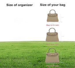 Storage Bags For Kelly 252832 Brand Women39s Insert Felt Cloth Travel Portable Organiser Cosmetic Bag Girl Toiletry Liner9673198