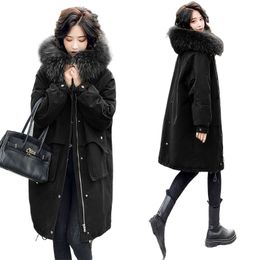 Womens Plus Size Fleece Parka Warm Winter Coat Light Weight Long Sleeve Zipper Hooded Jacket Outerwear