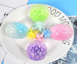 Squeeze Stress Relief Toy Squishy Pineapple Vent Ball Toys Funny TRP Squish Stressball Autism Anxiety Stress Relief Finger Toys G89GH9Y4849007