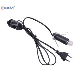 1.5m Power Cord Cable With Dimmer ON OFF Switch Metal Clip E14 E12 Base Hanglamp Holder Socket Plug Cord For Salt Rock Lava Lamp