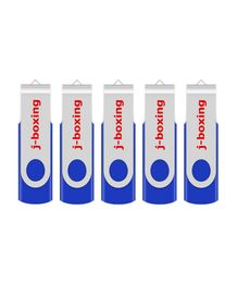 Blue 5PCSLOT 1G 2G 4G 8G 16G 32G 64G Rotating USB Flash Drives Flash Pen Drive High Speed Memory Stick Storage for Computer Lapto8243148