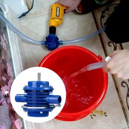 Hand Drill Water Pump Micro Self-priming Pump DC Pump Self-priming Centrifugal Pump Household Small Pump Garden Watering Tools