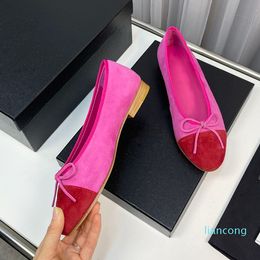 2024 Slippers Ladies Ballet Shoes Girls мягкие повседневные туфли на открытом воздухе Flip Flop большой размер 40 41