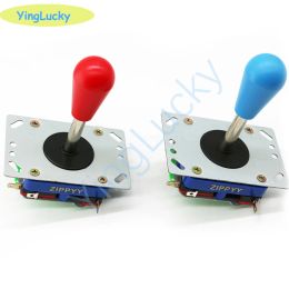 Games 1pcs Copy ZIPPY Joystick Arcade Joystick 2/4/8 way rocker 34mm top ball Long shaf Delay Kit DIY Games Classical Game Controller