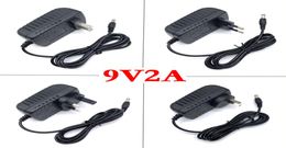 9V 2A DCAC Power Supply ABAP Adapter 110240V Charger Transfer Wall Adapter 55 X25mm USUKAUEU LED Light 1m cable5925402