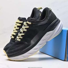 Hokka Clifton Sneakers Designer Top Quality Running Shoes Fashion Bondi Shoes Mens And Womens Shock Absorbing Breathable Quick Drying Sports Shoes Elastic Shoes