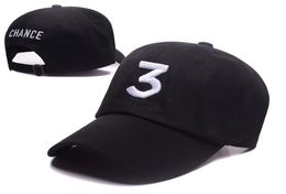 Black Khaki Popular CHANCE the rapper 3 Dad Hat Letter Embroidery Baseball Cap Hip Hop Streetwear Frog Snapback Daddy Hat Bone5853577