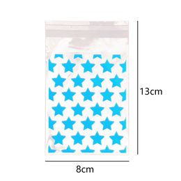 10/50PCS Opp Plastic Bag Self Adhesive Transparent Plastic Bags Beads Jewellery Storage Packaging Gift Bag Kpop Small Card Holder