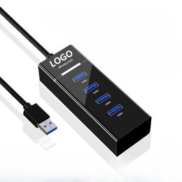 new 4 Ports USB Hub 3 0 High Speed Multi USB Splitter Adapter OTG For Xiaomi Lenovo PC Computer Accessories Hardware Cablesfor Lenovo USB