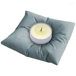 Candle Holders Candles Holder Stand Creative Resin Tray Pillow Shape Jewellery Storage Home Decor Rack For Living Room