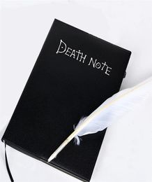 Death Notebook Note Book Cosplay Journal Diary Feather Theme Anime Writing Pen Art 2106114797525