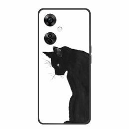 For One Plus Nord CE 3 5G Cases CE3Lite Cool Wolf Silicone TPU Print Funda Coque For OnePlus Nord CE3 Lite 5G 2023 Cover Fashion