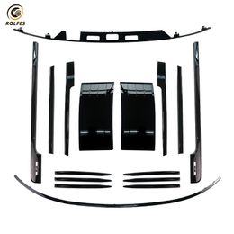 ROLFES For Range Rover Vogue L405 2013-2022 Side Door Shark Gills Decorative Strip Trim Body Surround Kit Accessories