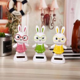 Decorative Figurines Cute Shake Head Doll Cartoon Car Accessories Small Home Bedroom Articles