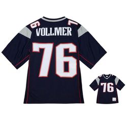 Stitched football Jerseys 76 Sebastian Vollmer 2009 mesh Legacy Retired retro Classics Jersey Men women youth S-6XL