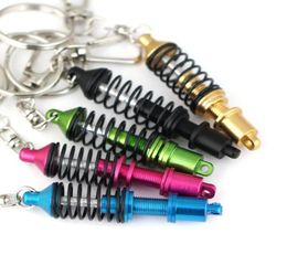 Adjustable Car Part Shock Absorber Keyring Alloy Keychain Gift High s5069958