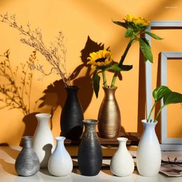 Vases Handmade Vase Simple Decoration Home Decor Hydroponics Dining Table Nordic Style Living Room Dry Flowers Garden