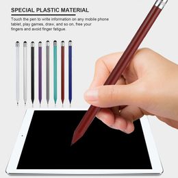 Newest Stylus For Smartphone Tablet Thick Thin Drawing Capacitive Pencil Universal Android Mobile Screen Metal Note Touch Pen