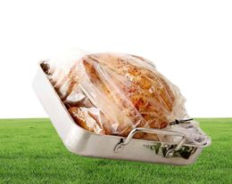 Disposable Dinnerware 100pcs Heat Resistance NylonBlend Slow Cooker Liner Roasting Turkey Bag For Cooking Oven Baking Bags Kitche9178251