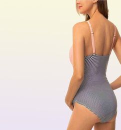 Summer Sexy Maternity Swimwear Patchwork Solid One Pieces Clothes for Pregnant Women Beach Holidays Pregnancy Swimsuits J220613258598