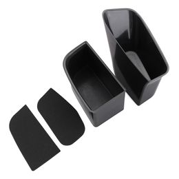 Car Styling Accessories Door Inner Handle Armrest box Glove Console container Storage Tray Pallet Case For Audi A4 B8 A5 S5 Q5