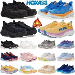 Hokahs Hokah One Bondi Clifton 8 9 Running Shoes for Women Mens Womens Shoe Wholesale