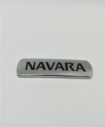 For Nissan Navara Rear Back Logo Plate Emblems Frontier Pickup D21 D22 D23 D40 Side Door Chrome Nameplate2322556