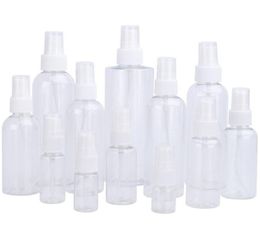 10ml 20ml 30ml 50ml 60ml 100ml Refillable Plastic Fine Mist Perfume Bottle Make up Clear Empty Spray Bottles Cosmetic PET Containe8173967