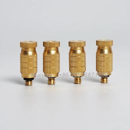 Plant cooling supplies Garden Fogging Sprayer nickle plated Fittings Anti drip Sprinklers Outdoor