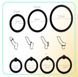 34 pcs Penis Rings Cock Sleeve Delay Ejaculation Silicone Beaded Time Lasting Erection Sexy Toys for Men Adult Games3654275