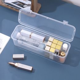 Charge Cable Storage Box Transparent Cabinet Desktop Snack Makeup Storage Box Kitchen Spice Organiser Accessories Box