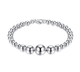 High grade 925 sterling silver Size piece prayer beads Jewellery set DFMSS080 brand new Factory direct 925 silver necklace bracelet2747851