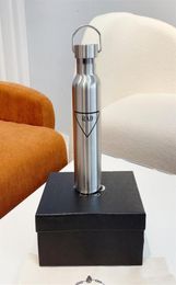 Winter Water Bottles Designer Luxury Vacuum Cup Pra Bottle P Brand Stainless Steel Drinkware With Box Thermos Mug 500ml Water 348F5301351
