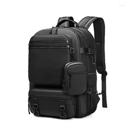 Backpack Men's Computer Bag Multi-Functional Large Capacity Junior High School College Students Schoolbag Outdoor Leisure