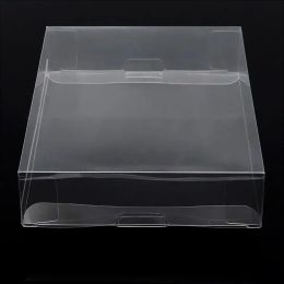 5Pcs Universal Transparent Game Cartridge Cover Protector Case For Nintendo N64/SNES Accessories Clear PET Plastic Display Boxed