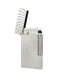 ST lighter Bright Sound Gift with Adapter luxury men accessories silver Colour Pattern Lighters 159685956