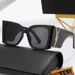 Mens sunglasses designer sunglasses letters luxury glasses frame letter lunette sun glasses for women oversized polarized senior shades UV Protection Eyeg2024