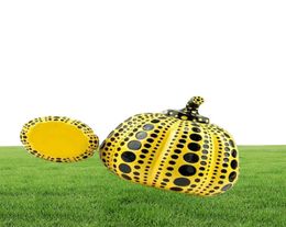 Pumpkin Kusama Yayoi Artist Modern Sculpture Polka Dot Art home interior Decorations office arts wedding christmas 2201173314880