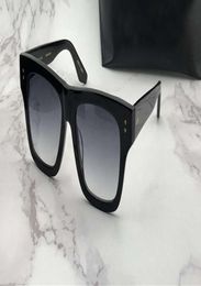 Creator Black square Sunglasses Grey Gradient Lens unisex Sonnenbrille des lunettes de soleil Mens glasses Gafas de sol New2296878
