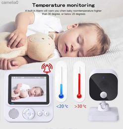 Baby Monitors Wireless 2-way call IPS screen brand 2.8-inch baby monitor video call nanny lullaby night vision temperature ABM900C240412