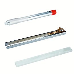 1pc Marker Tool White Slate Pencil Soapstone Marker Holder Engineering Marking Tool Talc Pen Welded Steel Scribing Tools Parts