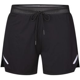 Pants 2 In 1 Shorts Beach Double Nylon Men Running Fitness Marathon Three Point Pants Trunks Reflective Sport Zipper Pocket Shorts