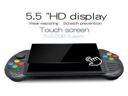 Powkiddy X15 Andriod Handheld Game Console Nostalgic host 55 INCH 1280720 Screen quad core 2G RAM 32G ROM Video Player7409759