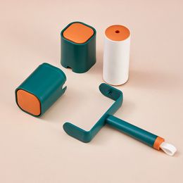 Square Contrast Colour Sticking Device Roller Tearable Clothes Roller Brush Sticking Dust Paper Sticky Hair Removal Pet Bristles